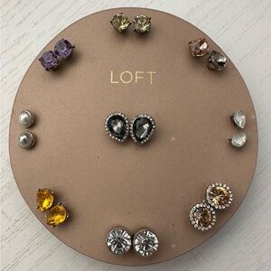 LOFT Multi-Color Stud Earring Set